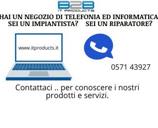 B2B IT PRODUCTS. Contattaci per conoscere le nostre offerte, servizi e prodotti.