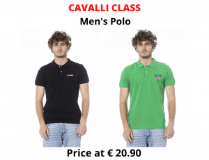 STOCK POLO DA UOMO CAVALLI CLASS