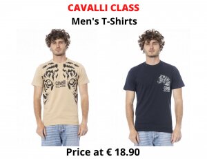 STOCK T-SHIRT DA UOMO DI CAVALLI CLASS