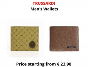 STOCK PORTAFOGLI DA UOMO TRUSSARDI