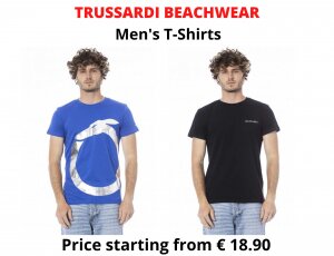 STOCK T-SHIRT DA UOMO TRUSSARDI BEACHWEAR