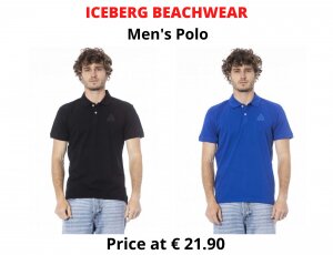 STOCK POLO DA UOMO ICEBERG BEACHWEAR